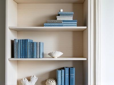 Skräddarsydd bokhylla i maritim stil